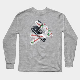 Die Hard – Gift Wrapped Gun Long Sleeve T-Shirt